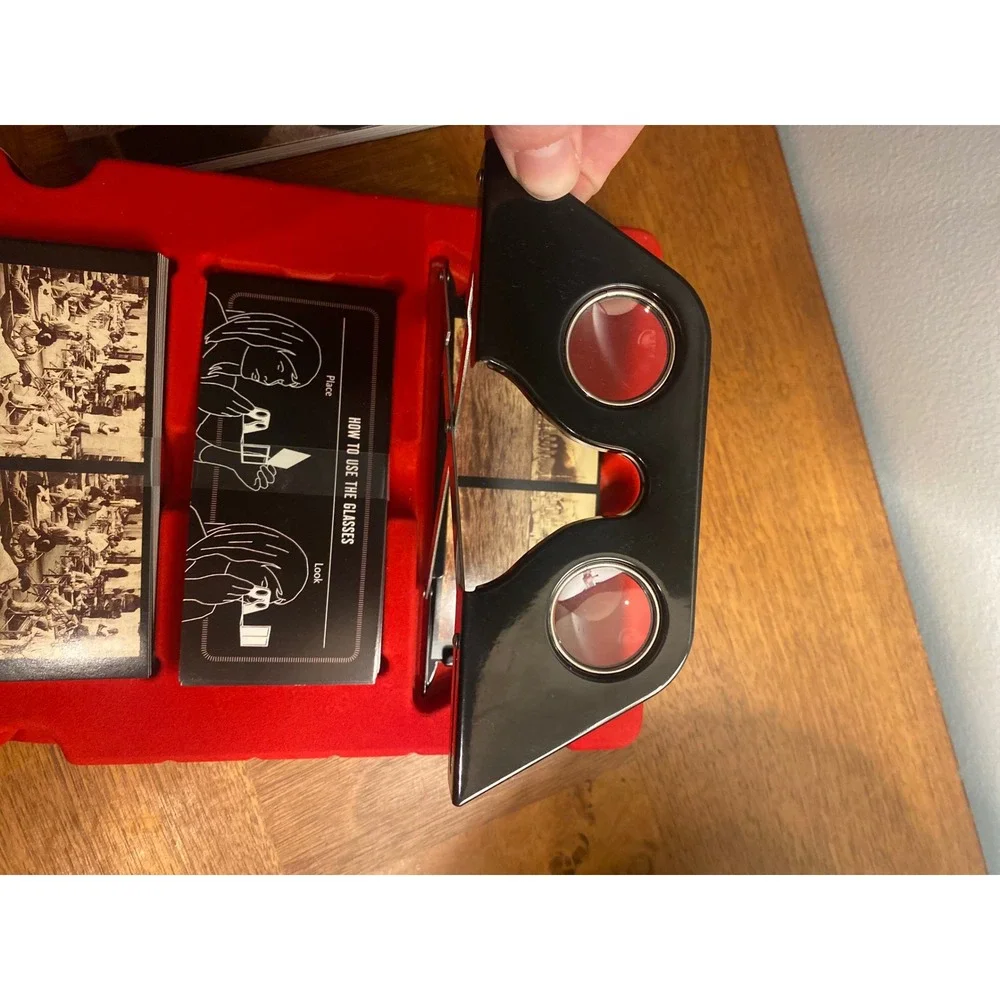 The Great War in 3D WWI Stereoscopic Box Set Black Dog Leventhal Viewer COMPLETE